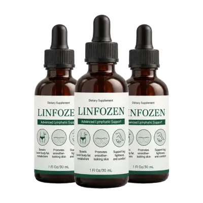 Linfozen dietary supplement bottles