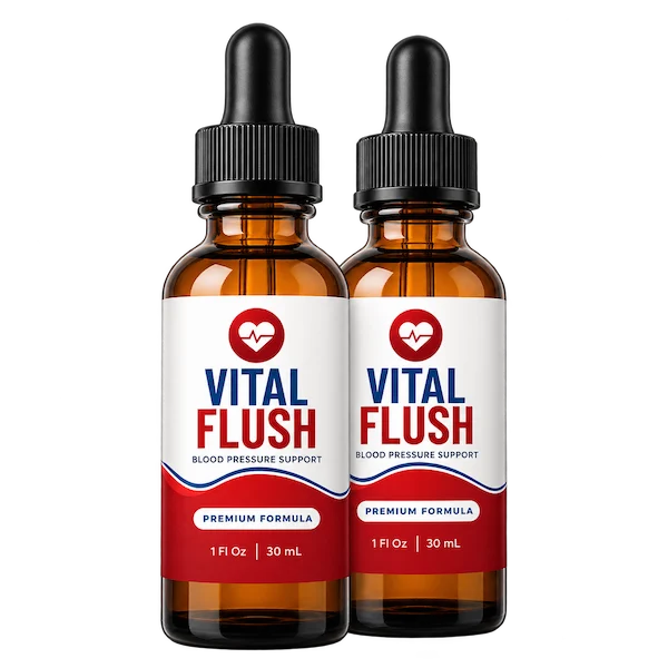 Vital Flush dietary supplement, 2-bottle package