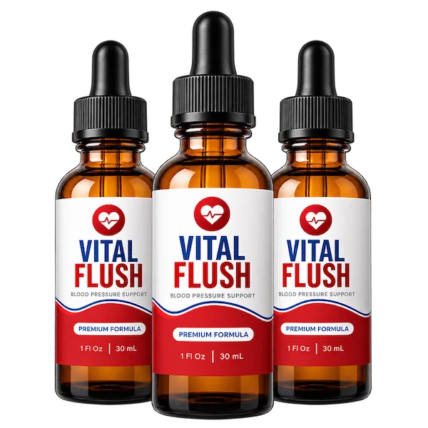 Vital Flush dietary supplement, 3-bottle package
